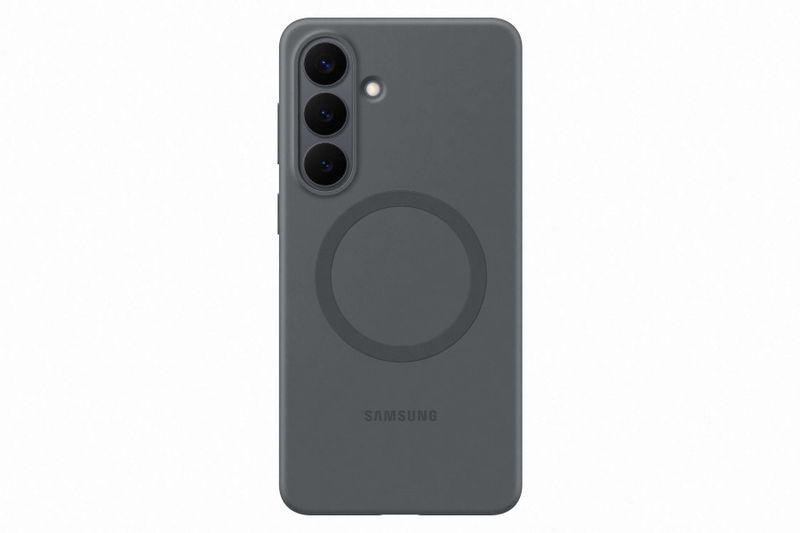 Samsung Silikonový kryt s magnetem S26+ Black