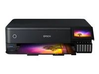 Multifunkční tiskárna - barva - tryskový - plnitelný - A3 (média) - až 16 stran/min. (tisk) - USB, LAN, Wi-Fi(ac), hostitel USB - černá