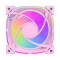 Sada PC ventilátorů DARKFLASH INF24 ARGB 5v1 Růžová