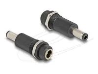 Adapter DC 5.5 x 2.1 mm female to DC 5.5