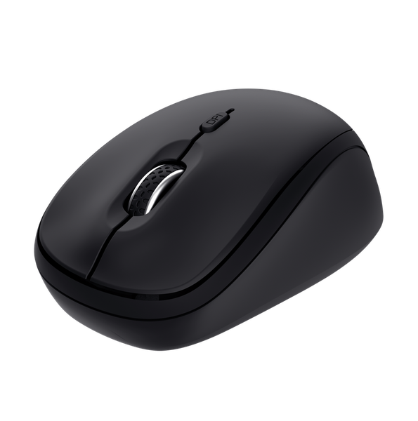 Trust yvi+ multi-device wireless mouse black