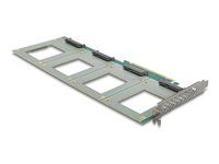 PCI Express 4.0 x16 Card to 4 x internal