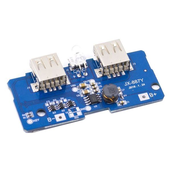 Napájecí modul, step-up měnič 5V + nabíječka Li-Ion
