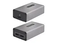 Startech 2-Port USB 3.0 Extender over OM3 Multimode Fiber, LC/LC, 2x 5Gbps USB-A Hub, 350m (1150ft) Range, Durable USB Fiber Optic Extender, Incl. 2x 10G MMF SFP+ modules - Optical USB Extender (F35023-USB-EXTENDER) - Rozširovací zarízení USB - USB 3.0 - pres CAT 5e - 2 porty - až 350 m - kompatibilní s TAA