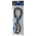 Flexo šňůra gumová 3x1,0mm2 3m černá GETI