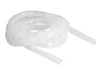 Spirálový obal na kabel - 2 m - průhledná