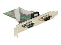 Sériový adaptér - PCIe 2.0 nízký profil - RS-232 x 2