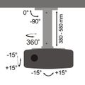 SBOX Ceiling projector mount PM-18S