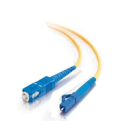 Optický patchkabel SIMPLEX, LC/UPC-SC/UPC 9/125um SM, 2m, OS2