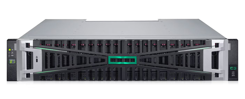 HPE MSA 2070 10/25GbE iSCSI SFF TAA-compliant