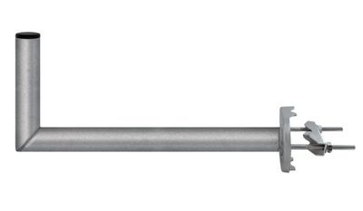 Anténní držák 50 na stožár se třmenem průměr 42mm výška 16cm žár.