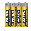 Varta SuperLife 1.5V AAA 4x (ve fólii)