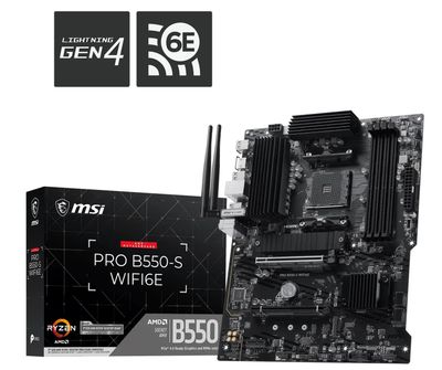 Msi pro B550-S WIFI6E/AM4/ATX