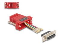 D-Sub 15 pin female to RJ45 female Assem