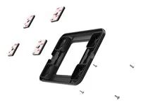 Upevňovací komponent (univerzální montážní deska) - pro notebook / tablet - černá - upevnitelné na stojan