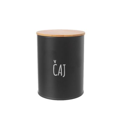 Dóza ORION Black Čaj 9,5cm