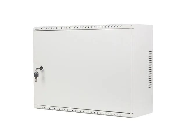 Lanberg 19" racková skříň pro montáž na stěnu 4u+3u/540x200 nízkoprofilová šedá (smontovaná)