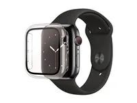 PanzerGlass Full Protection pro Apple Watch 4/5/6/SE 44mm (ochranné sklo + čirý rámeček chránící celé tělo hodinek - stačí nacvaknout - bez lepení)