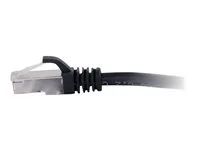 Patch kabel - RJ-45 (M) do RJ-45 (M) - 10 m - STP - CAT 6a - lisovaný, provedení bez hrbolků, licna - černá
