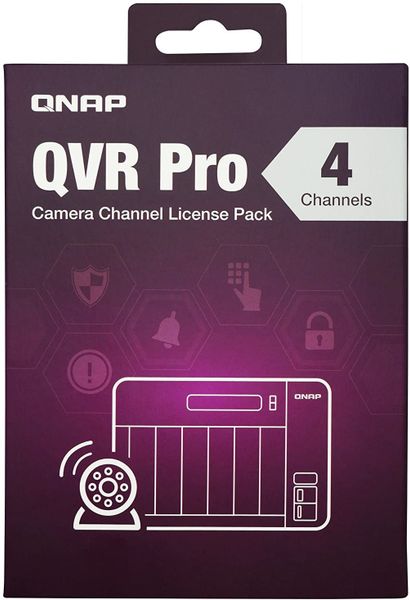 QNAP LIC-SW-QVRPRO-4CH-EI - QVR Pro licence pro 4 další kamery