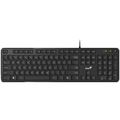 GENIUS Slimstar M200, USB klávesnice CZ/SK, černá