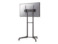 Vozík - pro plochý panel - černá - velikost obrazovky: 37"-70"