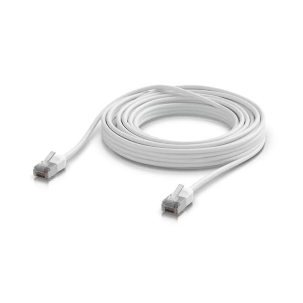 Ubiquiti UACC-Cable-Patch-Outdoor-C6A-8M-W, UniFi Premium Patch Cable Outdoor, 8m, biela