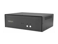 Startech - Prepínac KVM / audio / USB - 2 x KVM / zvuk / USB - 1 místní uživatel - desktop - kompatibilní s TAA