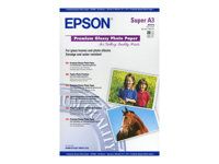Lesklý - Super A3/B (330 x 483 mm) - 255 g/m² - 20 listy fotografický papír - pro SureColor SC-P700, P7500, P900, P9500, T2100, T3100, T3400, T3405, T5100, T5400, T5405