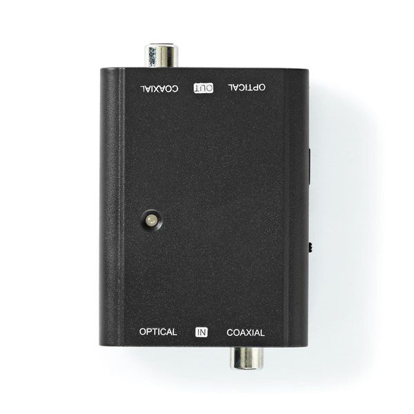 Prevodník 2x Toslink/2x Cinch NEDIS ACON2507BK