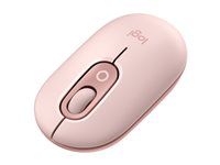 Myš - nastavitelná emotikona - optický - 4 tlačítka - bezdrátový - Bluetooth 5.1 LE - rùžová