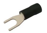 Vidlička 5.3 mm, vodič 2.5-4.0 mm černá