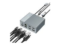 Dokovací stanice - USB-C - 2 x HDMI, 2 x DP - 1GbE