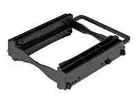 Tool-Less Installation - 2-Drive Adapter Bracket for Desktop Computer (BRACKET225PT) - Bay adaptér pro datový sklad - 3.5" to 2 x 2.5" - černá - pro P/N: M2E4SFF8643, PEX4SFF8643, U2M2E125