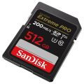 SanDisk Extreme PRO SD karta, 512 GB, SDXC, UHS-I