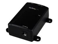 StarTech 1 Port Gigabit Midspan - PoE+ Injector - 802.3at and 802.3af - Wall-Mountable Power over Ethernet Injector Adapter (POEINJ1GW) - Dávkovac energie - 30 watt