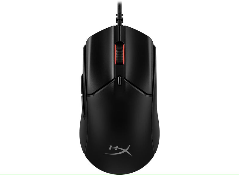 HyperX Pulsefire Haste 2/Herní/Optická/Pro praváky/26 000 DPI/Drátové USB-A/Černá