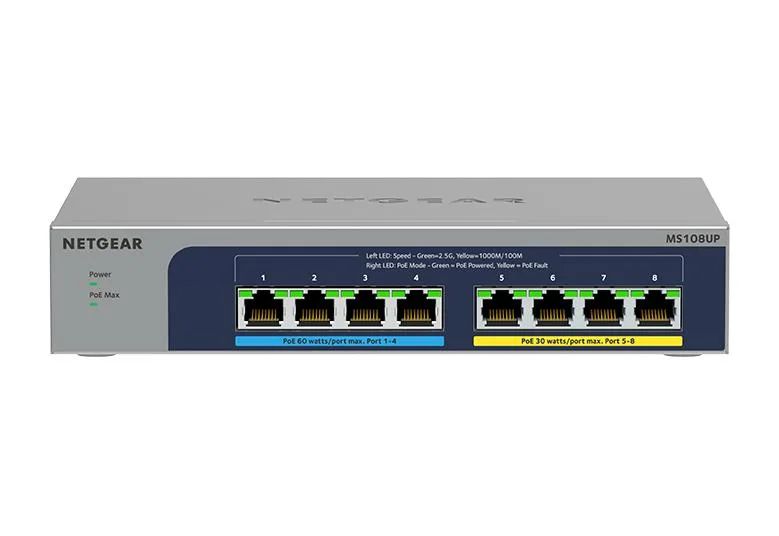 Netgear 8PT poe++ multigig um swch