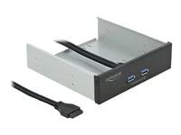 Panel portů úložiště - USB 3.2 Gen 1 x 2 - černá