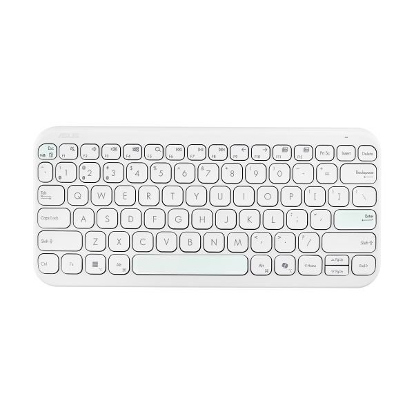 ASUS Marshmallow KW100/Bezdrátové Bluetooth/CZ/SK/Bílá