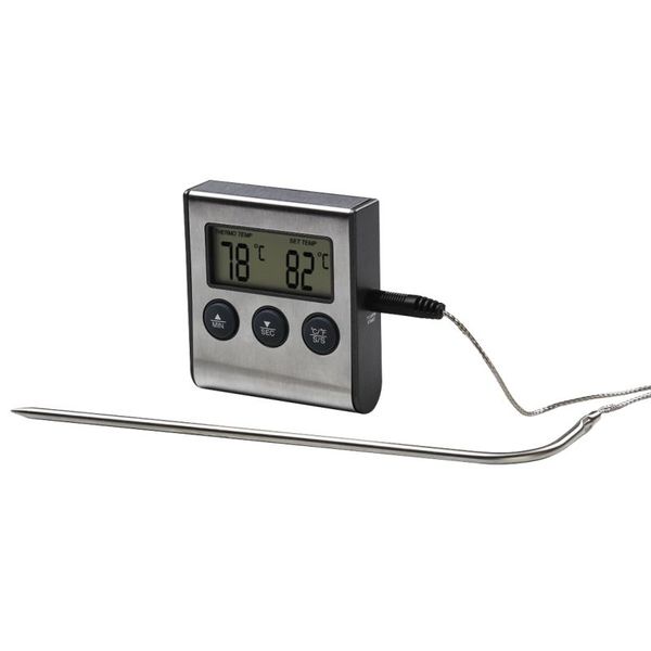 XAVAX Digitální teploměr na maso, 1m kabel