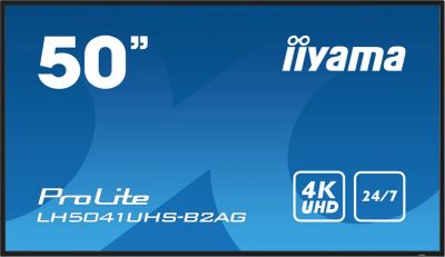 50" iiyama LH5041UHS-B2AG:VA,4K UHD,3xHDMI