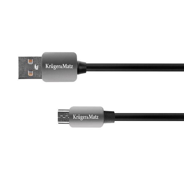 Kabel KRUGER & MATZ KM0324 USB/micro USB 1 m Black