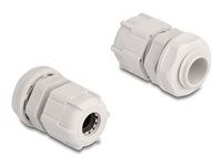Cable Gland M12 10 pieces grey
