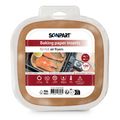 ScanPart perforovaný papír do horkovzdušné fritézy 16 × 16 cm, 100 ks