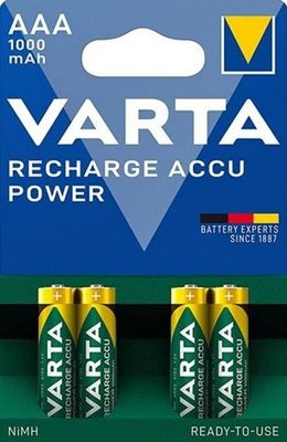 Varta Professional Accu AAA 4x 1000mAh
