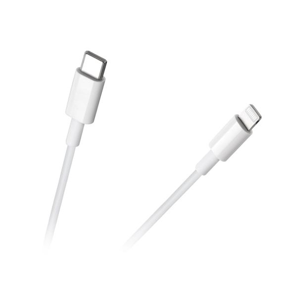 Kabel REBEL RB-6009-100-W USB-C/Lightning 1m White
