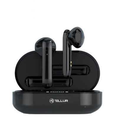 TELLUR Flip, TWS BT Bezdrátová sluchátka, blk