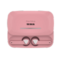 TESLA Sound EB20 - bezdrátová Bluetooth sluchátka (Pearl Pink)