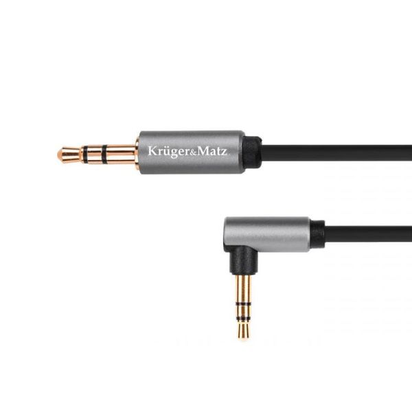 Kabel Jack 3,5 mm konektor/Jack 3,5 mm konektor 1m KRUGER & MATZ KM1232 Basic